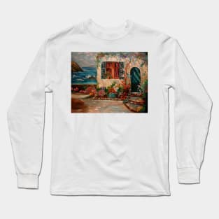 Cottage by the Sea Long Sleeve T-Shirt